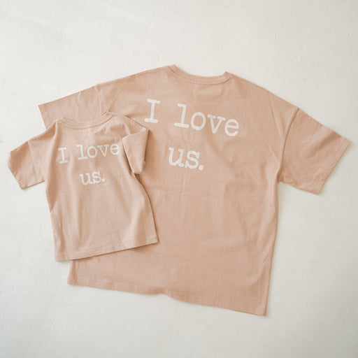 mini me t-shirt set
matching mama and me t-shirts
I love us slogan t-shirt top
mum and kids matching gifts
matching family clothing
oversized mummy and me slogan t-shirts set