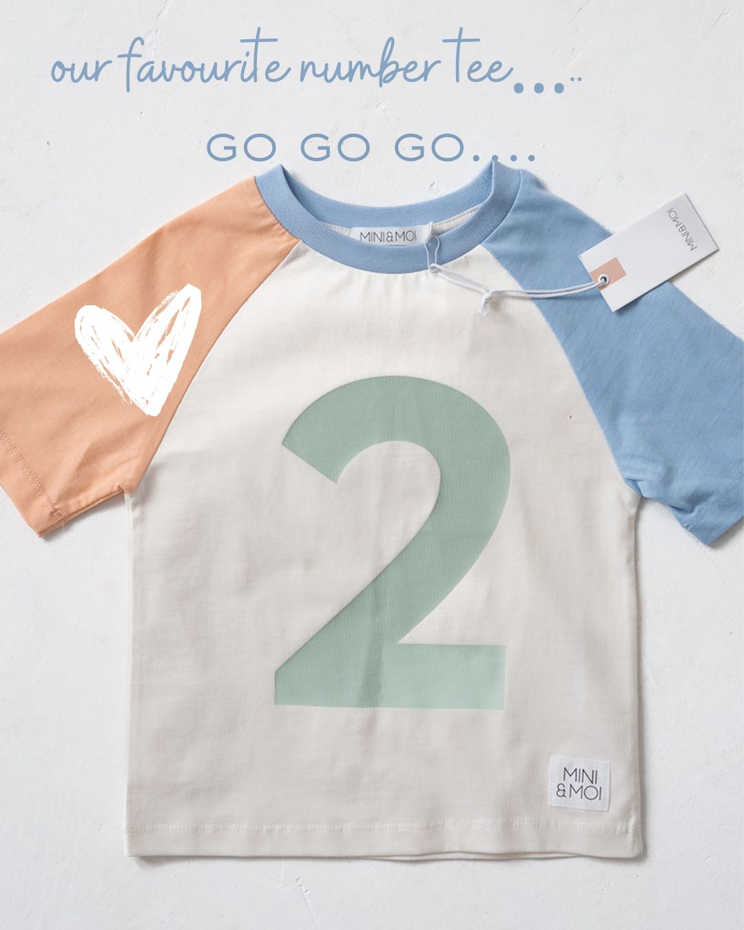 Our New Milestone Kids Number Tshirt!