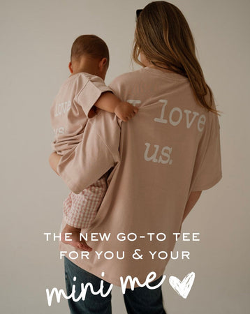 Why you’re LOVING our new matching mum + kids tshirt sets🤍